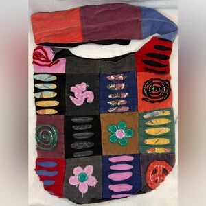 Bohemian Patchwork Shoulder Bag